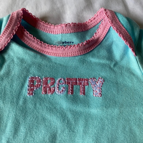 Blue and Pink Gerber Baby 3 Piece Set (12 months) - Picture 7 of 7